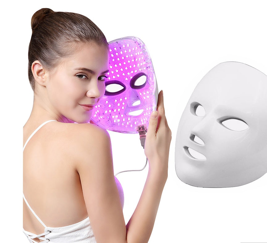 LED Light Therapy Mask for Skin Renewal, Firmness & Radiance