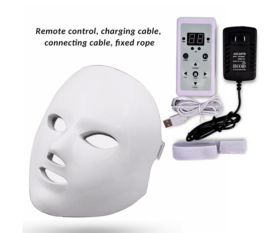LED Light Therapy Mask for Skin Renewal, Firmness & Radiance