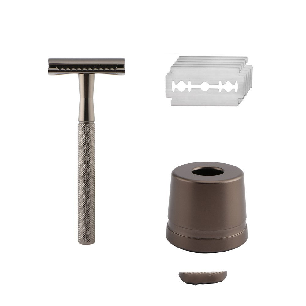 Metal Safety Razor for Classic, Safe, and Clean Shaving Experience