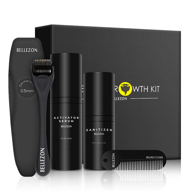 Beard Growth Kit for Faster Thicker Healthier Beard