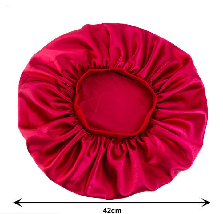 Silk Sleep Bonnet for Healthy, Shiny, and Tangle-Free Hair