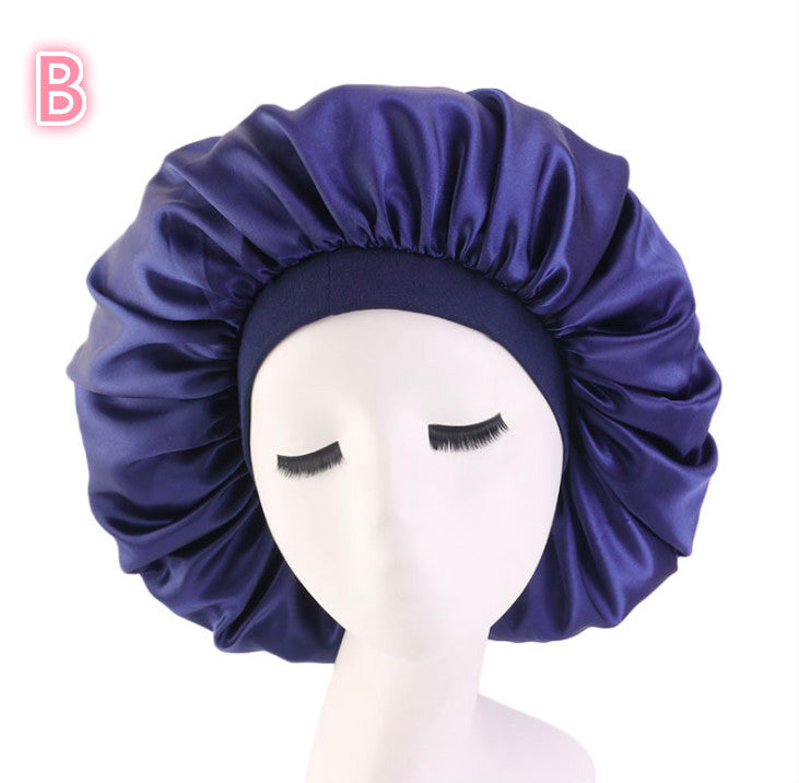 Silk Sleep Bonnet for Healthy, Shiny, and Tangle-Free Hair