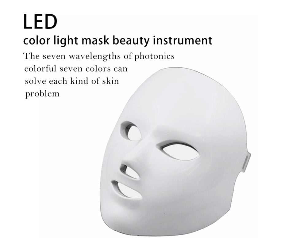 LED Light Therapy Mask for Skin Renewal, Firmness & Radiance
