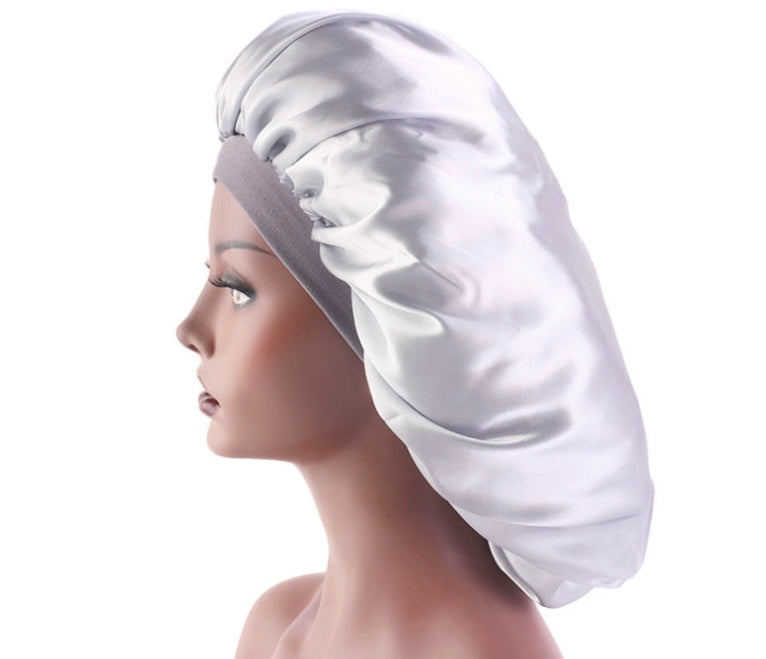 Silk Sleep Bonnet for Healthy, Shiny, and Tangle-Free Hair