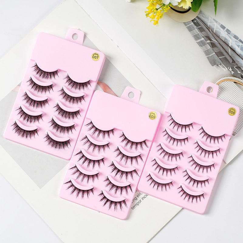 Natural Manga Lashes for Long, Voluminous, and Fluttery Eyes