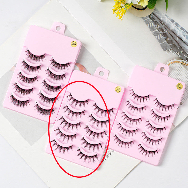 Natural Manga Lashes for Long, Voluminous, and Fluttery Eyes