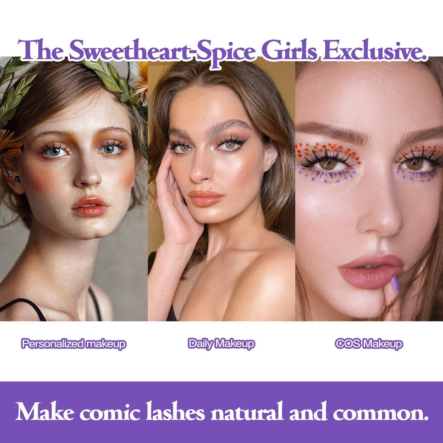 Natural Manga Lashes for Long, Voluminous, and Fluttery Eyes