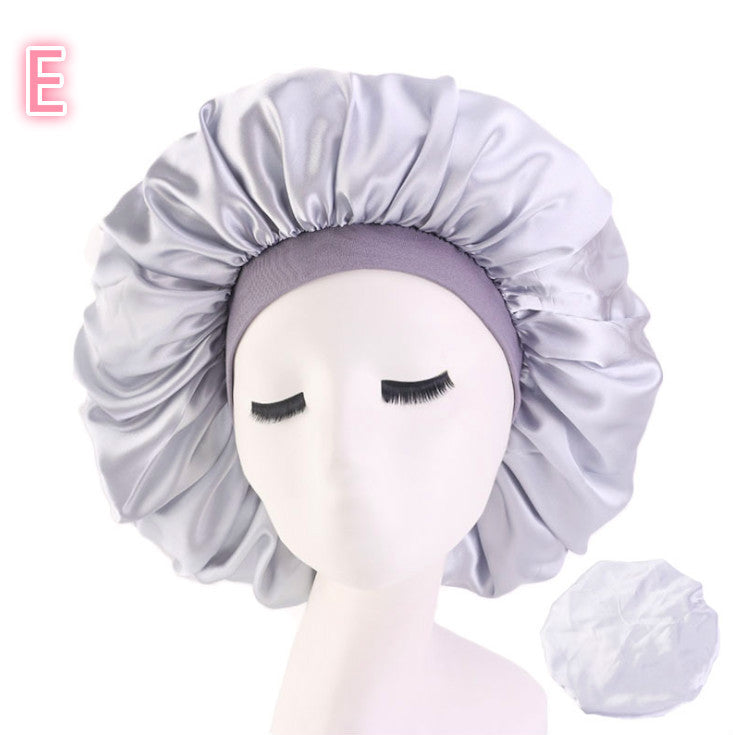 Silk Sleep Bonnet for Healthy, Shiny, and Tangle-Free Hair