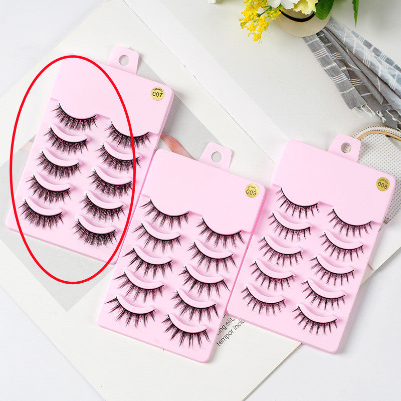 Natural Manga Lashes for Long, Voluminous, and Fluttery Eyes