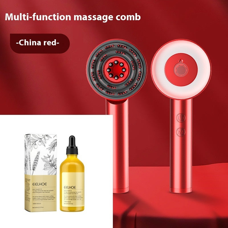 Infrared Scalp Massager for Improved Circulation and Hair Care