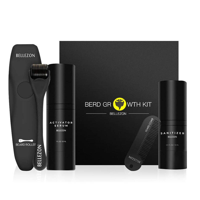 Beard Growth Kit for Faster Thicker Healthier Beard