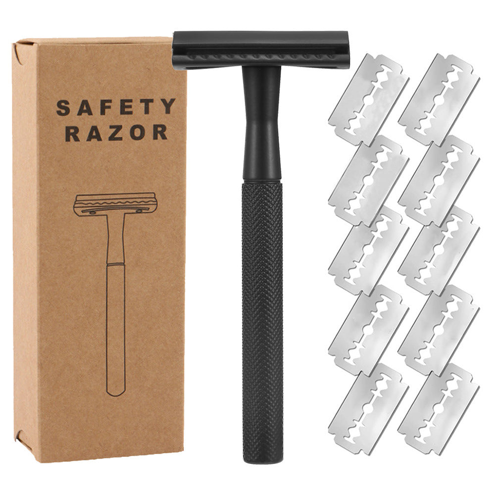 Metal Safety Razor for Classic, Safe, and Clean Shaving Experience