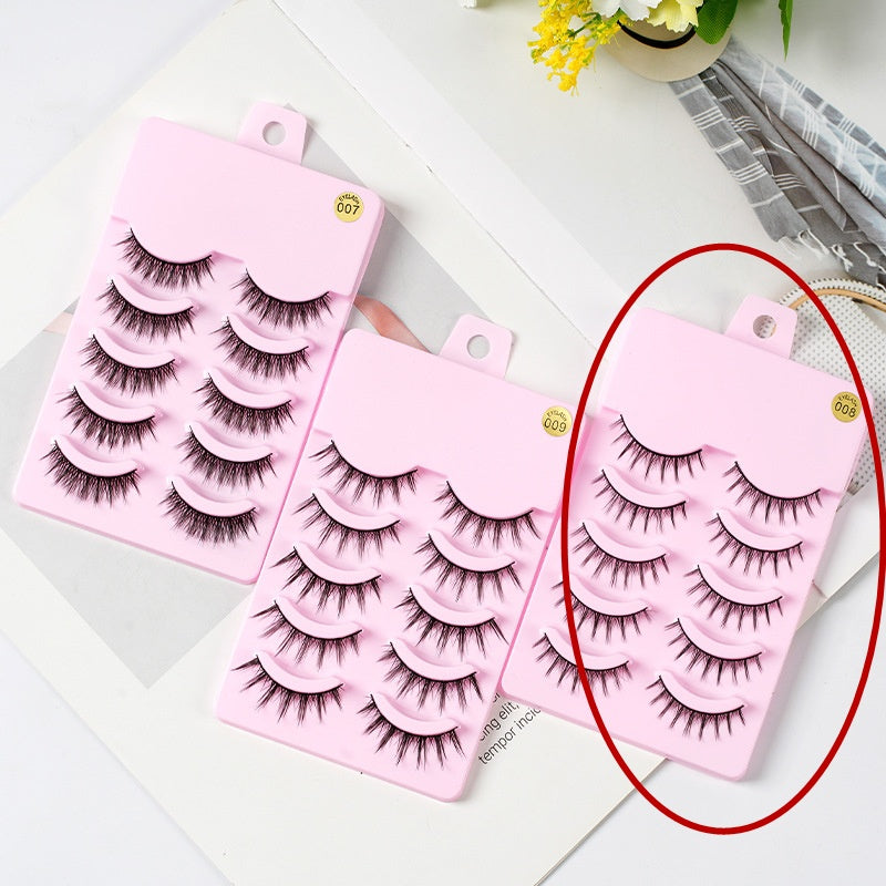 Natural Manga Lashes for Long, Voluminous, and Fluttery Eyes