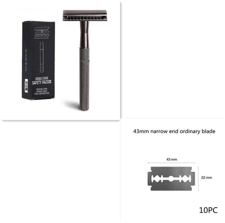 Metal Safety Razor for Classic, Safe, and Clean Shaving Experience