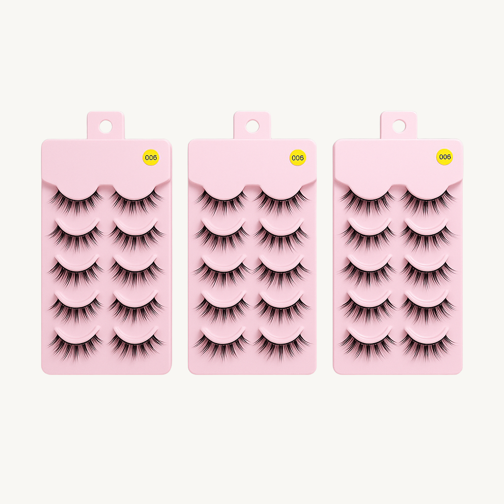 Natural Manga Lashes for Long, Voluminous, and Fluttery Eyes