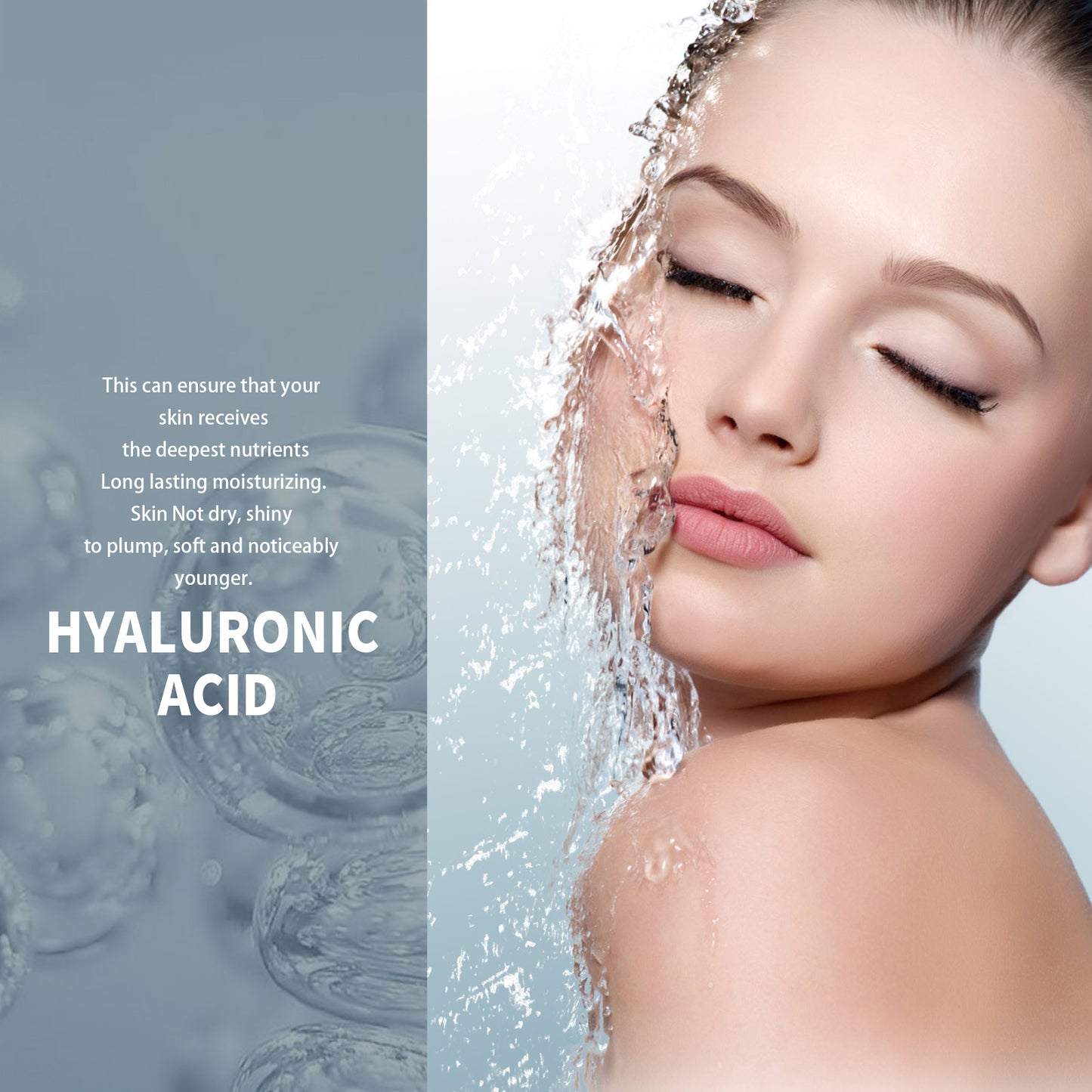 Hyaluronic Acid Serum for Deep Hydration and Skin Repair