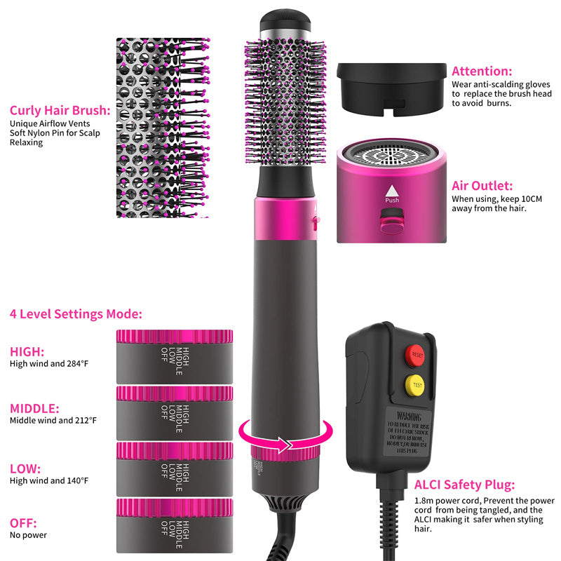 5-in-1 Hair Styler for Quick, Easy, Salon-Quality Hairstyles