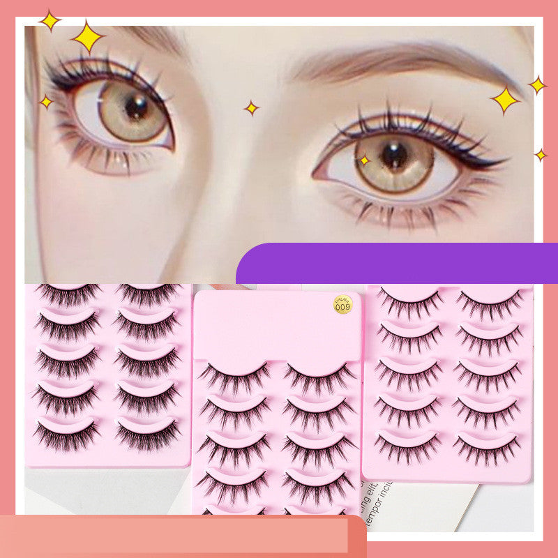 Natural Manga Lashes for Long, Voluminous, and Fluttery Eyes