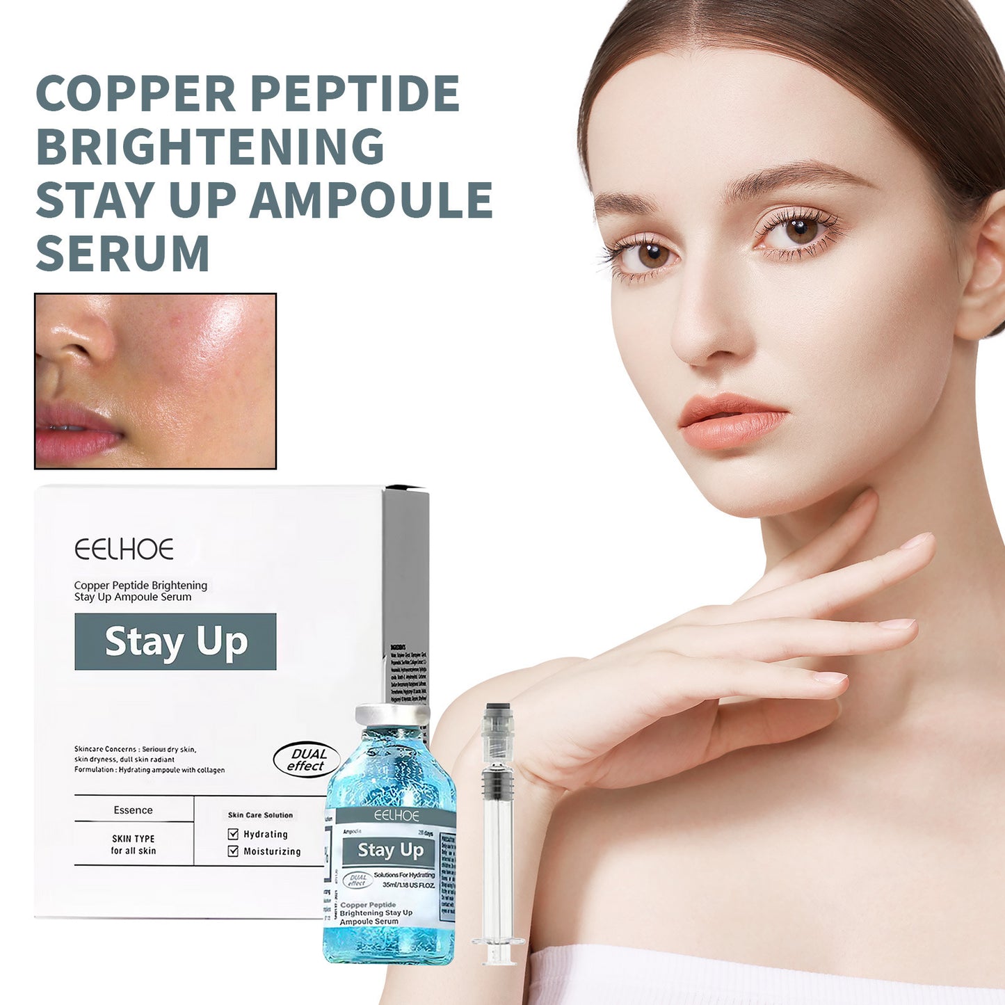Hyaluronic Acid Serum for Deep Hydration and Skin Repair