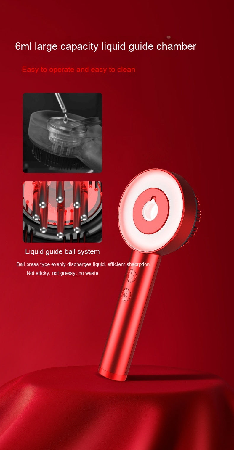Infrared Scalp Massager for Improved Circulation and Hair Care