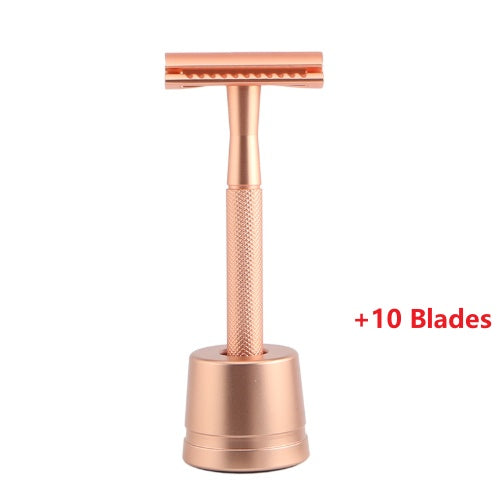 Metal Safety Razor for Classic, Safe, and Clean Shaving Experience