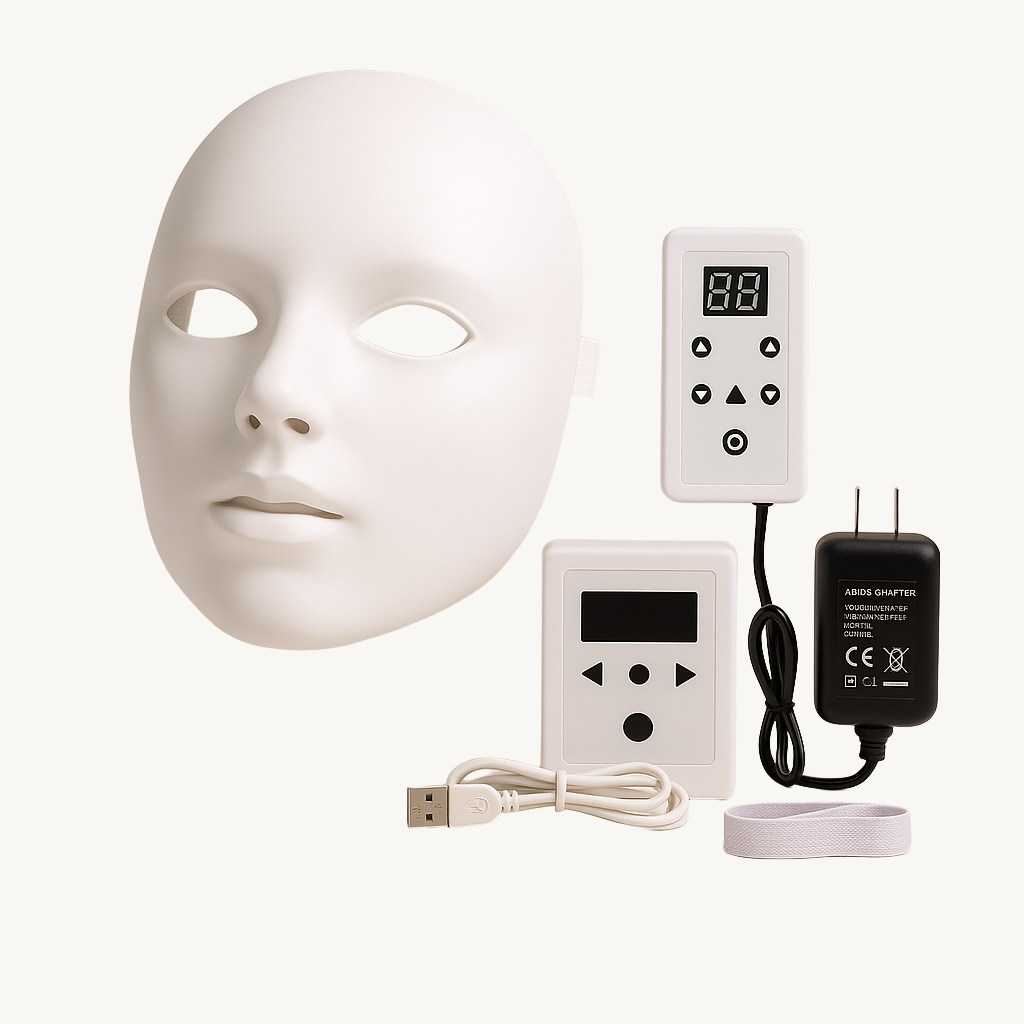 LED Light Therapy Mask for Skin Renewal, Firmness & Radiance