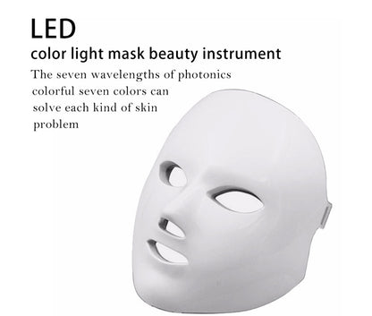 LED Light Therapy Mask for Skin Renewal, Firmness & Radiance