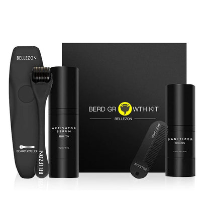 Beard Growth Kit for Faster Thicker Healthier Beard
