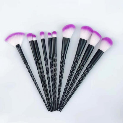 10-Piece Brush Set for Flawless, Professional Makeup Application