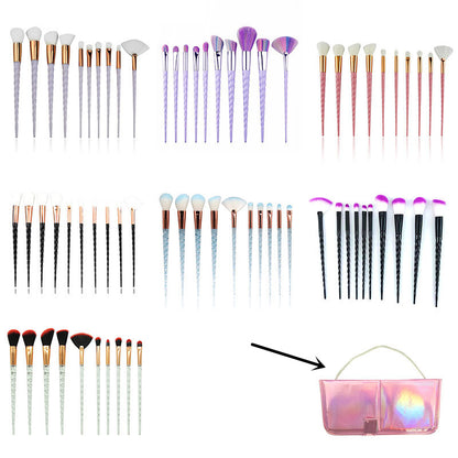 10-Piece Brush Set for Flawless, Professional Makeup Application