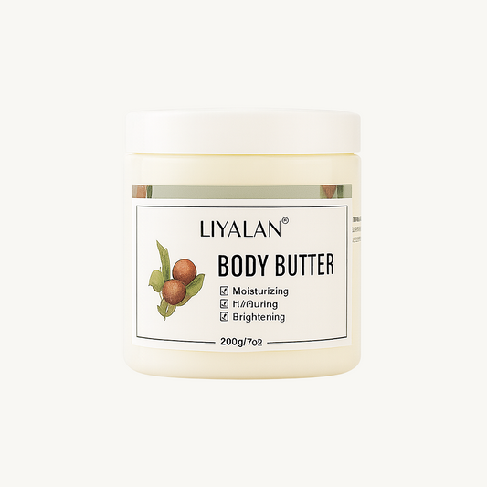 LIYALAN body butter jar on a white background